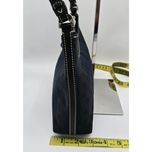 Dooney & Bourke Satchel Signature Pattern Black H3 196805 9" x 3" x 7" NWOT - Picture 12 of 12